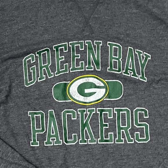 NFL GREEN BAY PACKERS Lightweight Pullover Hoodie Sweater Size Large - Picture 3 of 4